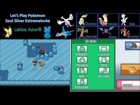 Let's Play Pokemon Soul Silver Extremelocke:  Part 18 - Ice Strength Puzzles