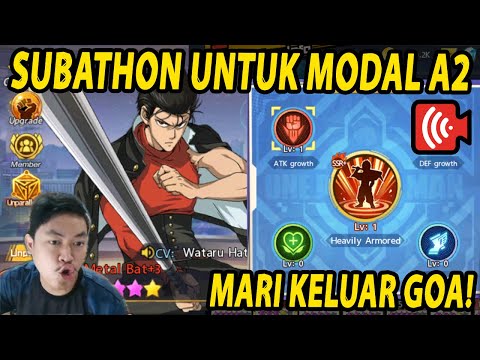 🔴SUBATHON UNTUK METAL BAT SSR+ AWAKENED LEVEL 2 [SEMOGA TIDAK] - ONE PUNCH MAN:The Strongest