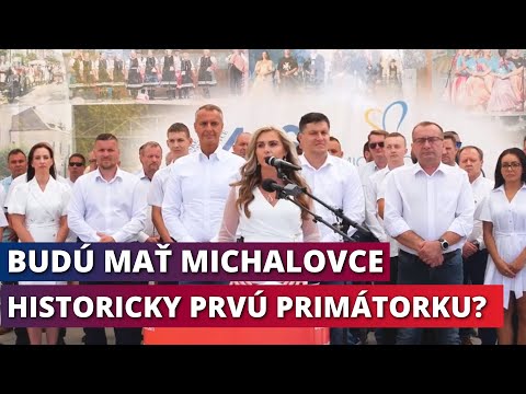 TÍMEA SOTÁKOVÁ - Ohlásenie kandidatúry na primátorku mesta Michalovce
