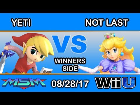 MSM 111 - Yeti (Toon Link) Vs. Not Last (Peach) Winners Side