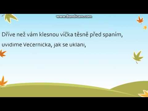 Karel Černoch - Večerníček TEXT
