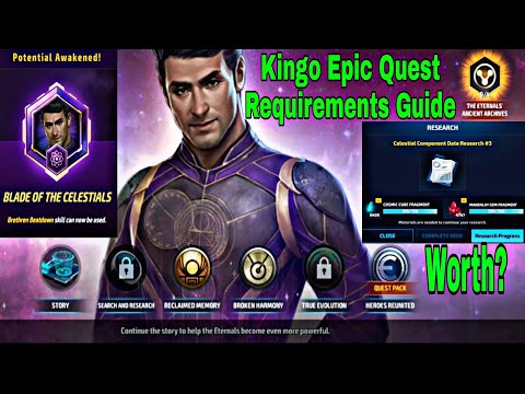 Kingo Epic Quest Full Requirements Guide And Kingo Epic Quest Worth For F2p - Marvel Future Fight