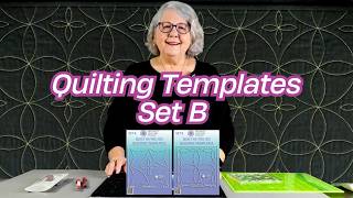 Quilting Template | Set B: Celtic Curves 