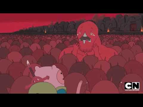 Adventure Time Waiting in line