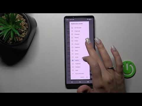 How to Change Notifications Sound on SONY Xperia 1 IV - Manage Sounds