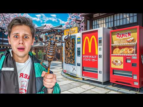 I LIVE FROM THE SICKEST VENDORS IN JAPAN (INSECT VENDORS!)