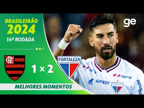 Gols e lances de Flamengo x Fortaleza