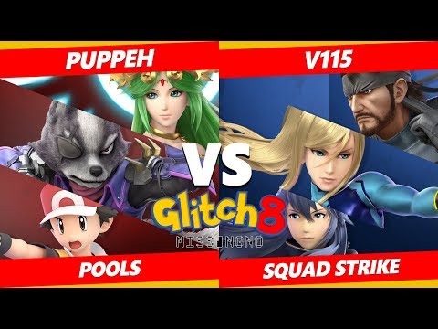 Glitch 8 SSBU - Puppeh Vs. V115 - Smash Ultimate Squad Strike Pools