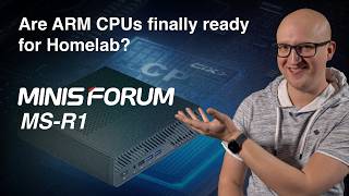 ภาพปก: Minisforum MS-R1 Review: The World's First ARM Mini Workstation