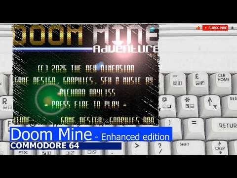 Commodore 64 -=Doom Mine Adventure=- Enhanced Edition