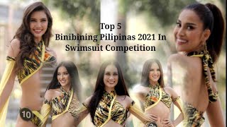 Download lagu Top 5 Binibining Pilipinas 2021 in Swimsuit Competition #binibining #bibining2021 mp3
