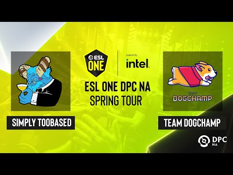 Dota2 - Team DogChamp vs simply TOOBASED - Game 2 - ESL One DPC NA Spring