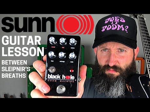 Sunn O))) Drone Metal Guitar Lesson w/ TAB - Life Metal: Between Sleipnir's Breaths - Drop A Tuning