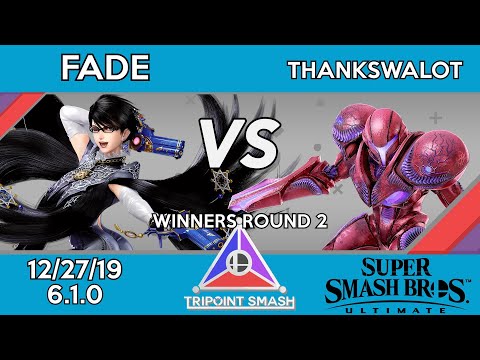 Tripoint Smash 90 - Winners Round 2 - fade(Bayonetta) Vs. ThankSwalot(Dark Samus)