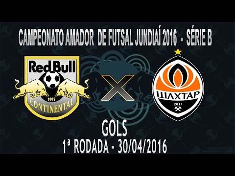 Gols RB Continental 4 x 5 Shaktar - 1ª Rodada Campeonato Amador de Jundiaí de Futsal 2016 - Série B
