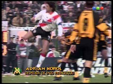 Adrian Korol at Enzo Francescoli's farewell - Videomatch 99