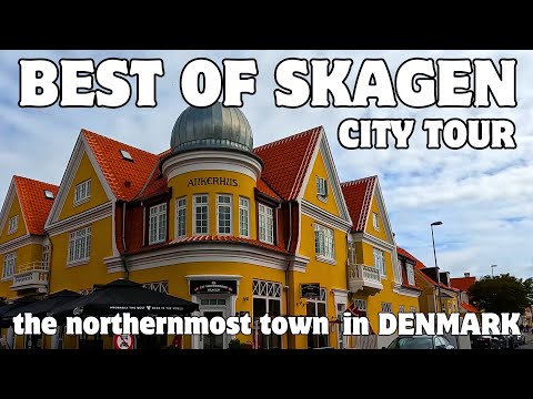 SKAGEN - die nördlichste Stadt Dänemarks - alle Highlights - Stadtrundgang