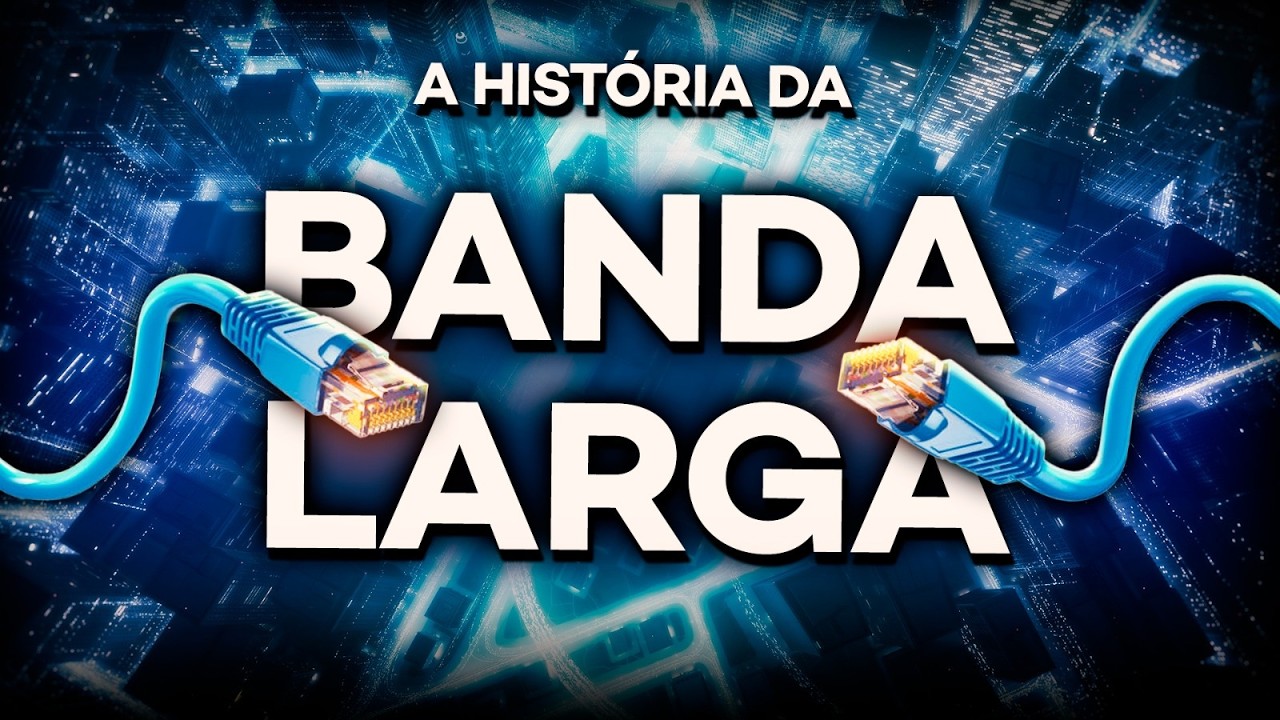Da internet DISCADA à FIBRA ÓPTICA! A história da banda larga