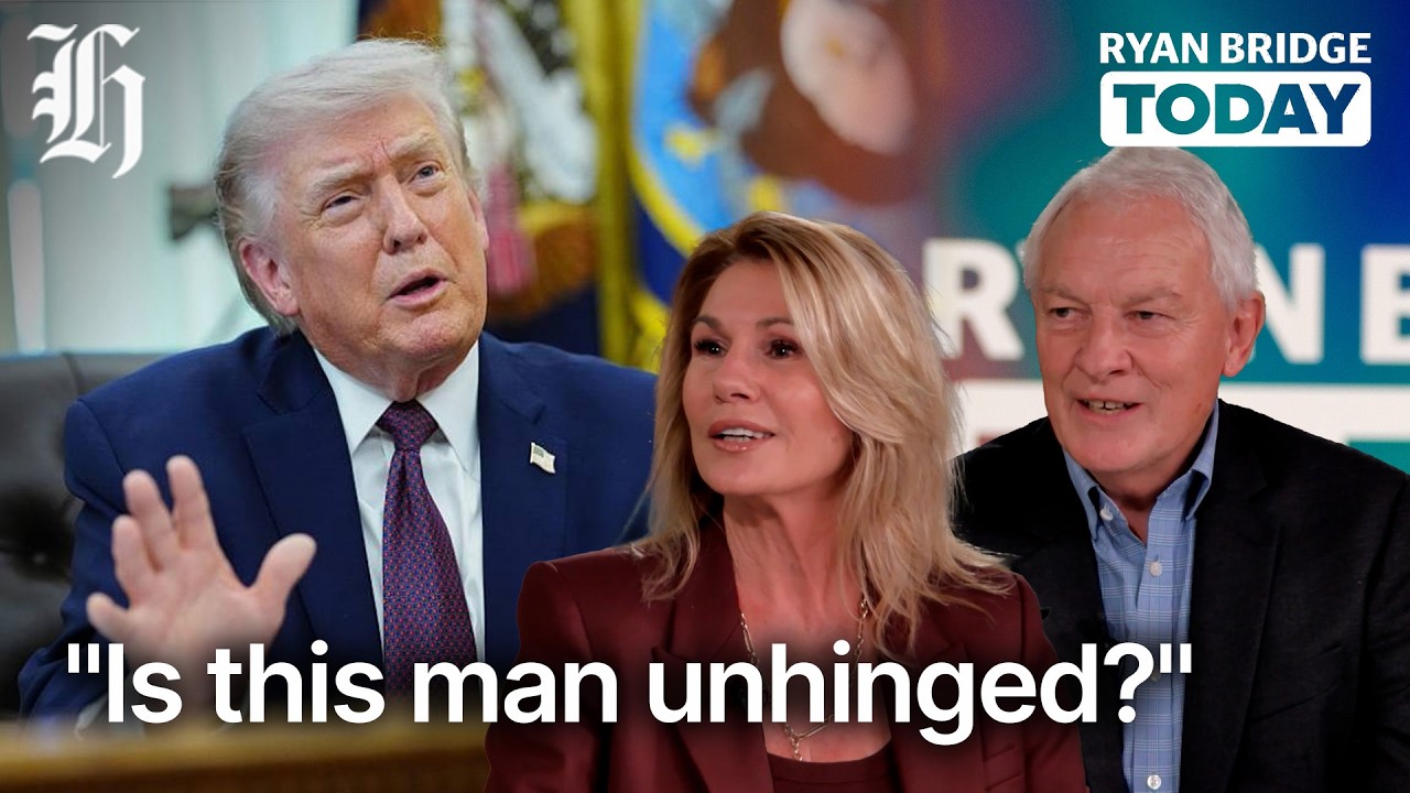 'Is this man unhinged?': Daily panel discuss the latest on Trump | Ryan Bridge TODAY