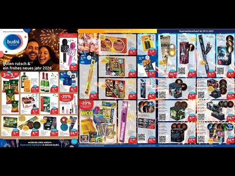 Budni Fireworks Brochure 2025/2026