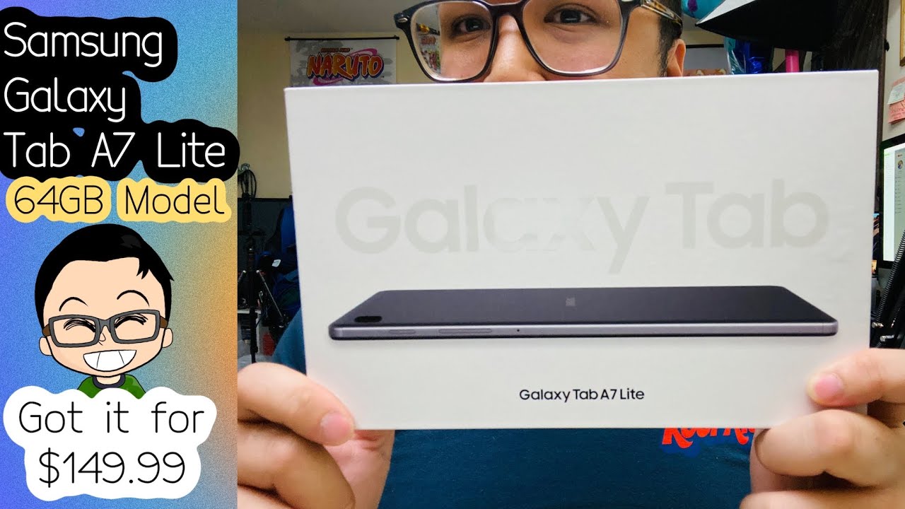 Samsung Galaxy Tab A7 Lite (64GB/4GB RAM) Unboxing | Got it for $149 at Best Buy