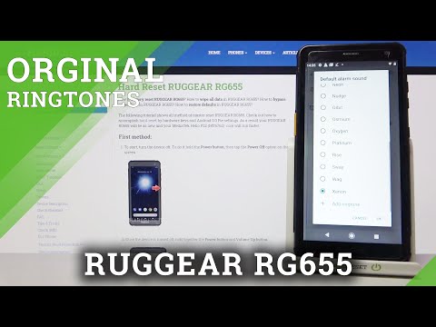 Ruggear RG655 - Check Every RingTone on This Phone!