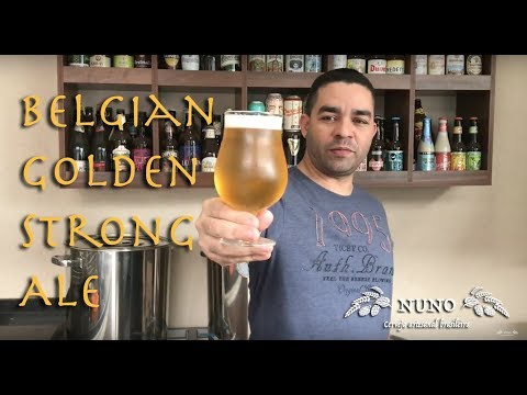 Cerveja caseira - Belgian Golden Strong Ale