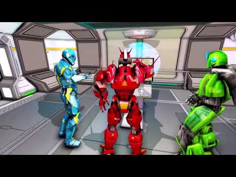 Drone Robot Car Game 3D Video