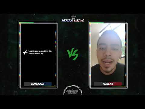 ENESSE VS SEBAS - ESCRITOR VIRTUAL - BATALLAS ESCRITAS JUNGLE RHYMES