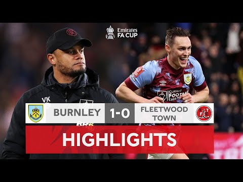 FC Burnley 1-0 FC Fleetwood Town