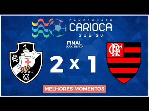 Melhores Momentos Carioca 2017 Série A Sub 20 - Vasco da Gama 2 x 1 Flamengo - Final - 1º Jogo