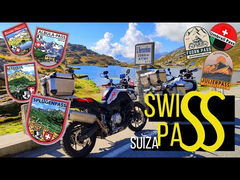 SWISS ALPS: SAN BERNARDINO, SPLÜGEN... and ALL the most FAMOUS PASSES | ALPS by MOTORCYCLE | Ep. 26