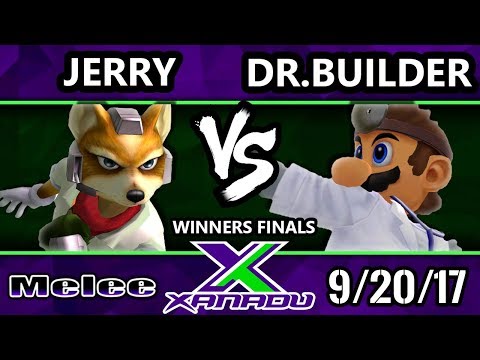 S@X 220 Melee - Jerry (Fox) Vs. Doctor Builder (Dr. Mario) - Smash Melee Winners Finals - SSBM