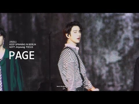 [4K] 191011 KEEP SPINNING IN BERLIN PAGE - (GOT7 JINYOUNG)