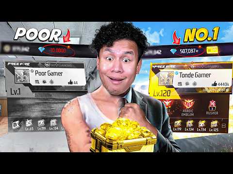 Noob to Rich No. 1 Collection King in Free Fire 😲 Tonde Gamer