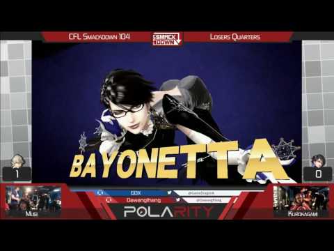 CFL Smackdown 104 WiiU - Mugi (Corrin) vs KuroKagami (Bayonetta) - Losers Quarters