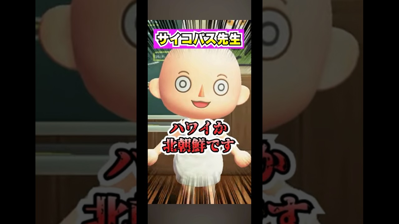 修学旅行はハワイか北朝鮮だ！[あつまれどうぶつの森]