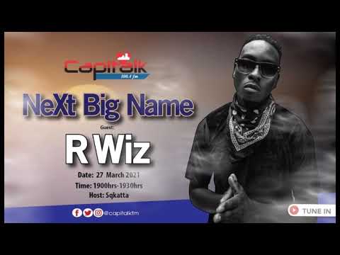 "Zim Hip Hop is getting its crown back" R Wiz Capitalk 100.4FM Interview with Sqkatta"