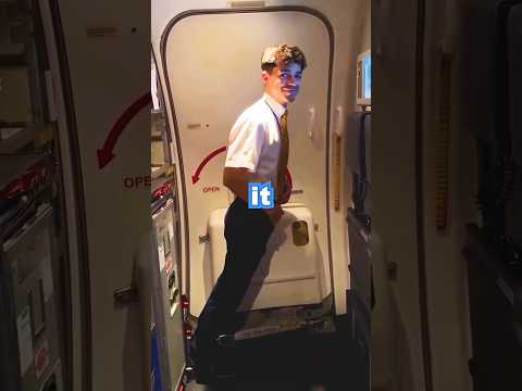 Flight Attendants Standing Up During Takeoff!