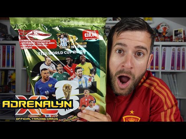 Vídeo relacionado con Album Adrenalyn XL Mundial 2026 | Megapack Lanzamiento Adrenalyn FIFA World Cup 2026 con Cartas de Futbol, Archivador y Sobres | Album de cromos Futbol Copa Mundial Panini