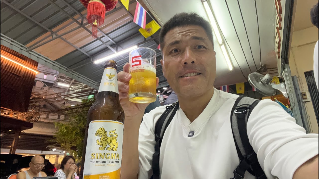 バンコク🇹🇭アソーク周辺のローカルレストランからLIVE配信