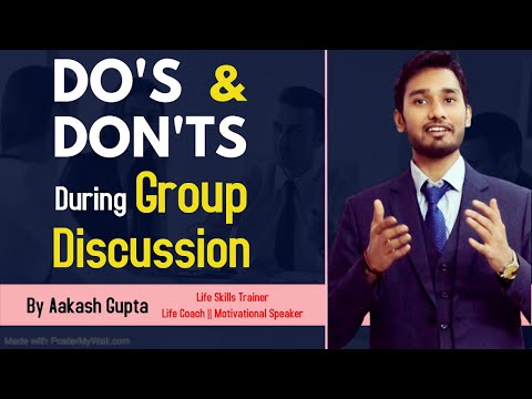 Do's & Don't During Group Discussion || (2023) || Communication Skills