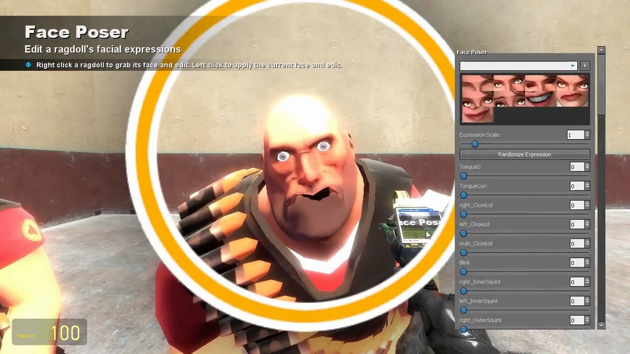 Alternative TF2 faces - TF2 Rubberfruit's epic faces in Gmod