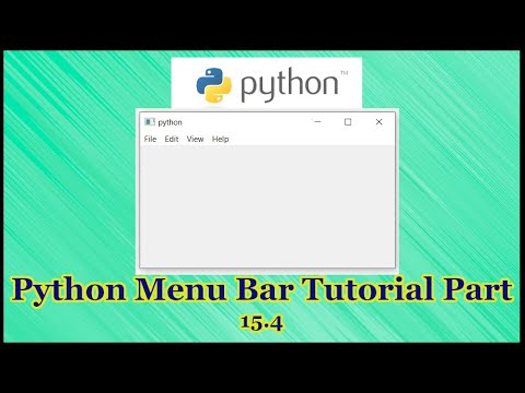 Python Gui Menu Bar Tutorial Part 15 4
