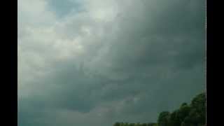 preview picture of video '31.05.2012 Thunderstorm - Time Lapse (heavy rain)'