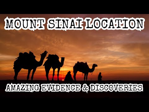 Mt. Sinai Location, Mountain of Moses, Altar, Golden Calf, Exodus, Ten Commandments, Midian, Arabia
