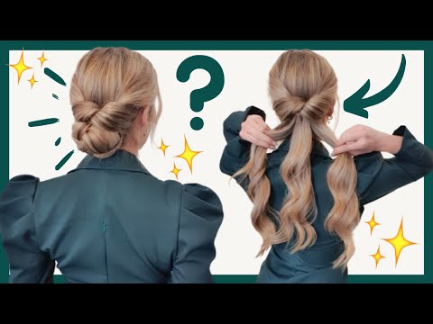 SE COIFFER POUR LA SAINT VALENTIN 💋 CHIGNON FACILE ET RAPIDE à faire soi même 💋ASTUCE CHIGNON SIMPLE