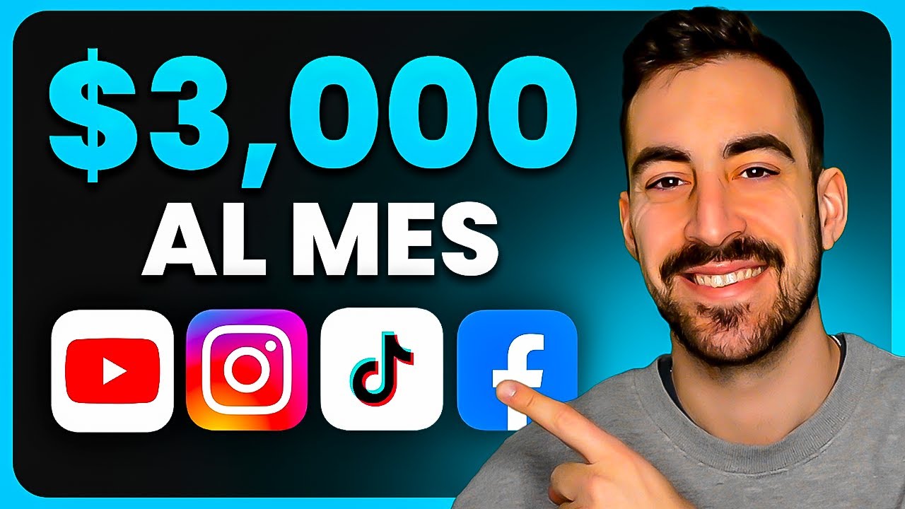 💰 5 Formas de GANAR DINERO en Redes Sociales en 2024✅