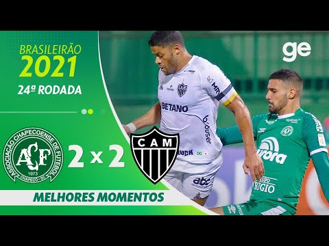 Gols e lances de Chapecoense x Atlético Mineiro
