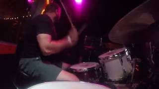 The Velvet Teen - "You Were The First" GoPro live drum cam Casey Deitz